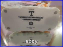 Tennessee Volunteers Christmas Express 6 Piece Train Set By Danbury Mint New