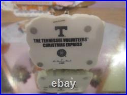 Tennessee Volunteers Christmas Express 6 Piece Train Set By Danbury Mint New