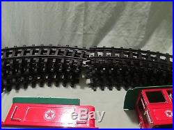 Texaco Christmas Train Set Battery Operated Holiday 2-6-0 Steam 13ft Of Track
