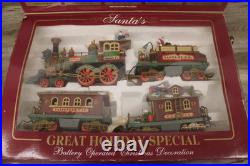 The Great Holiday Christmas Special Bright 280 22 Piece Train Set Lights Sound