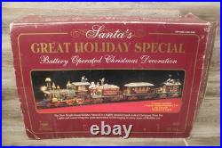 The Great Holiday Christmas Special Bright 280 22 Piece Train Set Lights Sound