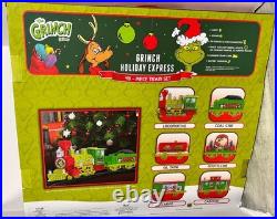The Grinch Dr. Seuss -Holiday Express 48 Piece Train Set Collectors Edition 2024