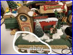 The HOLIDAY EXPRESS Animated Christmas Train Set #380 1996