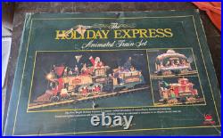 The HOLIDAY EXPRESS Animated Christmas Train Set #380 1997 LE