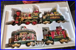 The HOLIDAY EXPRESS Animated Christmas Train Set #380 1997 LE