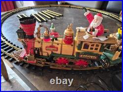 The HOLIDAY EXPRESS Animated Christmas Train Set #380 1997 LE