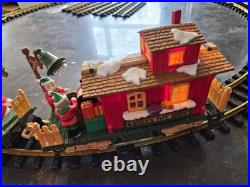The HOLIDAY EXPRESS Animated Christmas Train Set #380 1997 LE