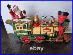 The HOLIDAY EXPRESS Animated Christmas Train Set #380 1997 LE The HOLIDAY EXPRESS Animated Christmas Train Set #380 1997 LE