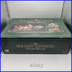 The HOLIDAY EXPRESS Animated Christmas Train Set #380 1997-Limited Edition