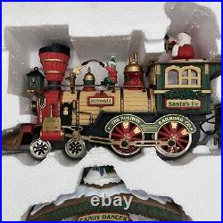 The HOLIDAY EXPRESS Animated Christmas Train Set #380 1997-Limited Edition