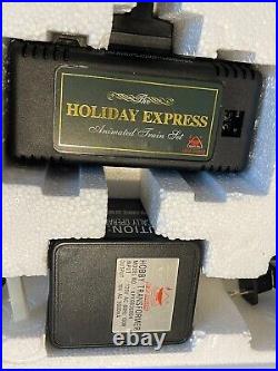 The HOLIDAY EXPRESS Animated Christmas Train Set #380 New Bright