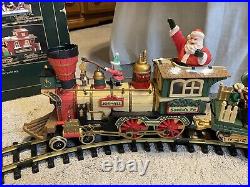 The HOLIDAY EXPRESS Animated Christmas Train Set #380 New Bright