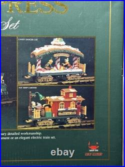 The HOLIDAY EXPRESS Animated Christmas Train Set #380 VINTAGE 1996 READ