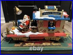 The HOLIDAY EXPRESS Animated Christmas Train Set #380 with380-1,384-2,384-5,384-10