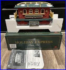 The HOLIDAY EXPRESS Animated Christmas Train Set #380 with380-1,384-2,384-5,384-10