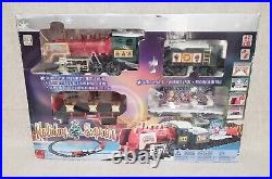 The HOLIDAY EXPRESS Animated Christmas Train Set New LOT of 4 The HOLIDAY EXPRESS Animated Christmas Train Set New LOT of 4