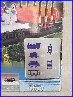 The HOLIDAY EXPRESS Animated Christmas Train Set New LOT of 4 The HOLIDAY EXPRESS Animated Christmas Train Set New LOT of 4