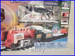 The HOLIDAY EXPRESS Animated Christmas Train Set New LOT of 4 The HOLIDAY EXPRESS Animated Christmas Train Set New LOT of 4