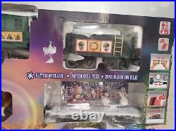 The HOLIDAY EXPRESS Animated Christmas Train Set New LOT of 4 The HOLIDAY EXPRESS Animated Christmas Train Set New LOT of 4