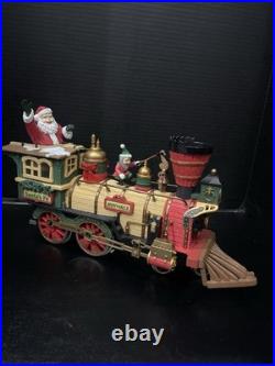 The Holiday Express Animated Christmas Train Set Number 380 1996 Vintage S3