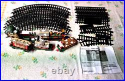 The Holiday Express Animated Christmas Train Set Vtg Original Box Tested EUC