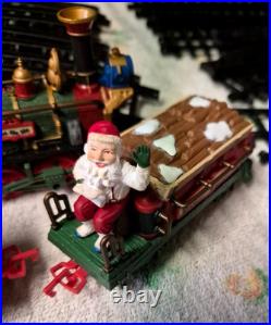 The Holiday Express Animated Christmas Train Set Vtg Original Box Tested EUC