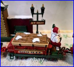 The Holiday Express Animated Christmas Train Set Vtg Original Box Tested EUC The Holiday Express Animated Christmas Train Set Vtg Original Box Tested EUC