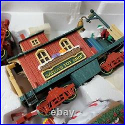 The Holiday Express Animated Train Set #387 New Bright Ind. Co. 2002 Christmas