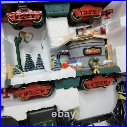 The Holiday Express Animated Train Set #387 New Bright Ind. Co. 2002 Christmas