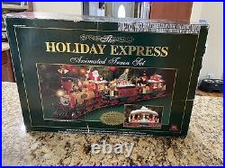 The Holiday Express Animated Train Set #387 Read Description