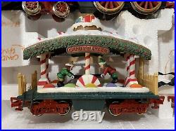 The Holiday Express Animated Train Set #387 Read Description