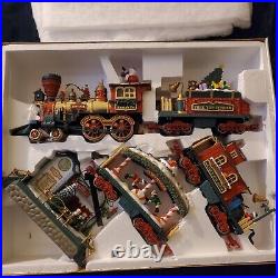 The Holiday Express Animated Train Set No. 387 Christmas Complete Set The Holiday Express Animated Train Set No. 387 Christmas Complete Set