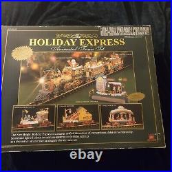 The Holiday Express Animated Train Set No. 387 Christmas Complete Set The Holiday Express Animated Train Set No. 387 Christmas Complete Set