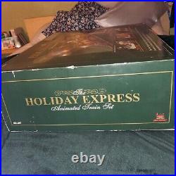 The Holiday Express Animated Train Set No. 387 Christmas Complete Set The Holiday Express Animated Train Set No. 387 Christmas Complete Set