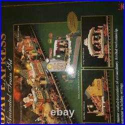 The Holiday Express Animated Train Set No. 387 Christmas Complete Set The Holiday Express Animated Train Set No. 387 Christmas Complete Set