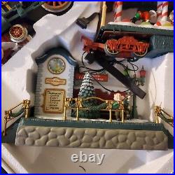 The Holiday Express Animated Train Set No. 387 Christmas Complete Set The Holiday Express Animated Train Set No. 387 Christmas Complete Set