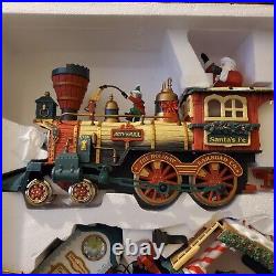 The Holiday Express Animated Train Set No. 387 Christmas Complete Set The Holiday Express Animated Train Set No. 387 Christmas Complete Set