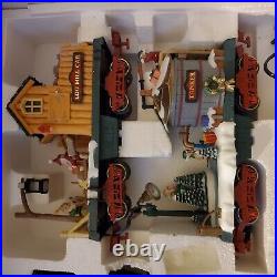 The Holiday Express Animated Train Set No. 387 Christmas Complete Set The Holiday Express Animated Train Set No. 387 Christmas Complete Set