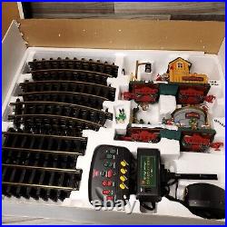 The New Bright Holiday Express Animated Train Christmas Set #387 Tested Works