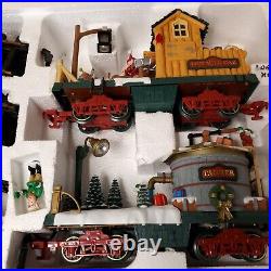 The New Bright Holiday Express Animated Train Christmas Set #387 Tested Works