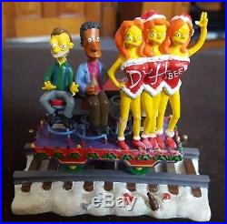 The Simpsons Christmas Express Train Hamilton Collection 12 Piece Set