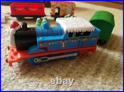 Thomas & Friends Trackmaster Railway CHRISTMAS DELIVERY Train Set COMPLETE! HTF