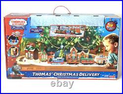 Thomas & Friends Trackmaster Railway Holiday Cargo Christmas Delivery Train Set