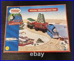 Thomas & Friends Winter Wonderland Set Christmas Playboard Complete Excellent