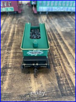 Thomas Kinkade Christmas Express Hawthorne Village Locomotive Bachmann 4 Cars