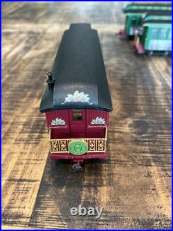 Thomas Kinkade Christmas Express Hawthorne Village Locomotive Bachmann 4 Cars