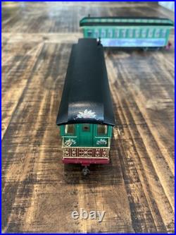 Thomas Kinkade Christmas Express Hawthorne Village Locomotive Bachmann 4 Cars