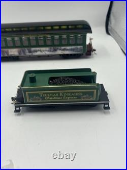 Thomas Kinkade Christmas Express Hawthorne Village Train Set HO Scale