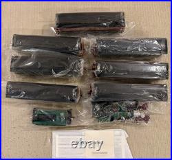 Thomas Kinkade Christmas Express Rare Full SteamPassenger & Freight Set With Track