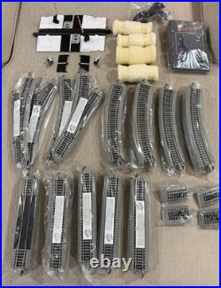 Thomas Kinkade Christmas Express Rare Full SteamPassenger & Freight Set With Track